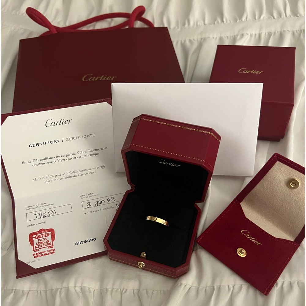 Cartier Love Ring - small model